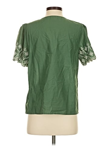 J.Crew Factory Store Short Sleeve Blouse (view 2)