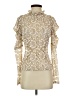 Left Coast by Dolan Gold Long Sleeve Blouse Size XS - photo 1