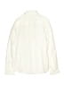 H&M Solid Ivory Long Sleeve Button-Down Shirt Size 8 - photo 2
