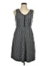 Neesha Chevron-herringbone Gray Casual Dress Size L - photo 1