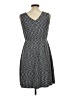Neesha Chevron-herringbone Gray Casual Dress Size L - photo 2