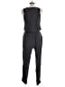Banana Republic Metallic Black Jumpsuit Size 12 - photo 2
