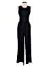 Unbranded 100% Polyester Solid Black Jumpsuit Size L - photo 1
