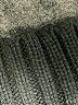 Tamsc 100% Acrylic Black Poncho One size - photo 4