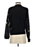Ted Baker London 100% Polyester Black Cardigan Size 2 (0) - photo 2