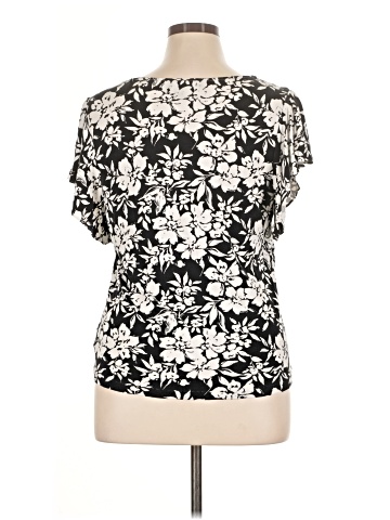 Lauren by Ralph Lauren Short Sleeve Blouse (view 2)
