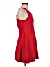 Francesca's Solid Red Cocktail Dress Size M - photo 4