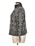 Talbots Houndstooth Black Turtleneck Sweater Size XL - photo 5