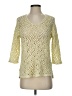 J.Jill 100% Cotton Yellow Pullover Sweater Size XS - photo 1