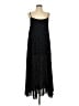 Vince. 100% Polyester Stars Black Casual Dress Size L - photo 1