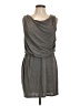 Theme Gray Casual Dress Size L - photo 1