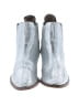 Soludos 100% Leather Silver Ankle Boots Size 8 (estimated) - photo 2