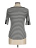 J.Crew Gray 3/4 Sleeve Top Size M - photo 2