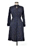Circus 100% Rayon Blue Casual Dress Size UK 12 / US 8 - photo 1