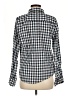 J.Crew 100% Cotton Checkered-gingham Blue Long Sleeve Button-Down Shirt Size 8 - photo 2