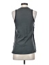 Gap 100% Polyester Gray Sleeveless Blouse Size XS - photo 2