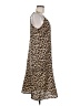 Sam Edelman 100% Polyester Animal Print Brown Casual Dress Size 8 - photo 4