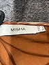 Misha 100% Polyester Paisley Brown Cocktail Dress Size 2 - photo 4