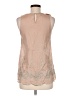 Alberto Makali Tan Sleeveless Blouse Size M - photo 2