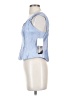 Xscape 100% Acetate Blue Sleeveless Blouse Size 10 (petite) - photo 5