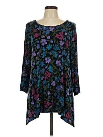 Coldwater Creek 3/4 Sleeve Blouse (view 1)