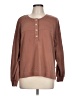 Lou & Grey Brown Pullover Sweater Size L - photo 1