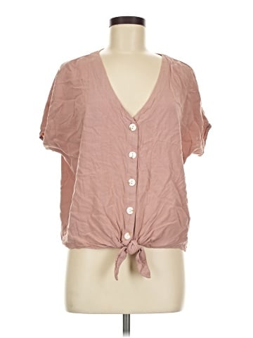 Universal Thread Short Sleeve Blouse (view 1)