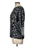 Jennifer Lopez Animal Print Gray Pullover Sweater Size L - photo 5
