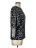 Jennifer Lopez Animal Print Gray Pullover Sweater Size L - photo 4