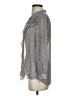 L'Agence Polka Dots Silver Long Sleeve Blouse Size Sm (1) - photo 5
