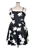 Acevog Floral Black Casual Dress Size XXL - photo 2