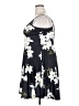 Acevog Floral Black Casual Dress Size XXL - photo 5