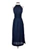 Unbranded Solid Blue Casual Dress Size 10 (estimated) - photo 1