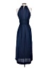 Unbranded Solid Blue Casual Dress Size 10 (estimated) - photo 2