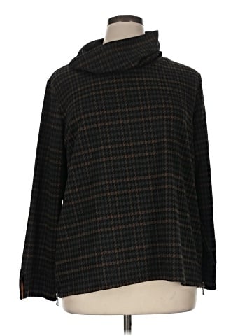 Tribal Turtleneck Sweater (view 1)