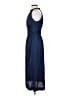 Unbranded Solid Blue Casual Dress Size 10 (estimated) - photo 5