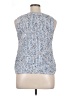 Splendid Blue Sleeveless Top Size XL - photo 2