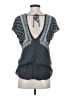 Unbranded Teal Short Sleeve Blouse Size S - photo 2