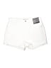 Primark Solid White Shorts Size 12 - photo 1