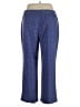 Talbots Print Blue Casual Pants Size 14 Petite - photo 2