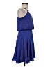 Milly Solid Blue Casual Dress Size 0 - photo 4