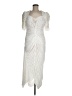 FRAME 100% Polyester Ivory Cocktail Dress Size M - photo 1