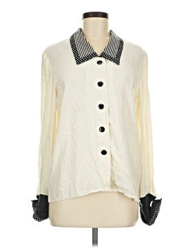 Assorted Brands Long Sleeve Silk Top