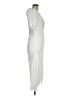 FRAME 100% Polyester Ivory Cocktail Dress Size M - photo 4