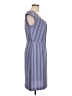 Karin Stevens Stripes Blue Casual Dress Size 10 - photo 4