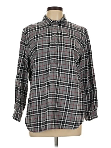 Coldwater Creek 3/4 Sleeve Button-Down Shirt (view 1)