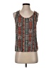Pink Rose 100% Polyester Teal Sleeveless Blouse Size S - photo 1