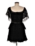 Boohoo 100% Polyester Black Cocktail Dress Size 8 - photo 2