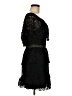 Boohoo 100% Polyester Black Cocktail Dress Size 8 - photo 4