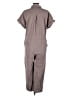 Free People 100% Lyocell Solid Gray Jumpsuit Size L - photo 2